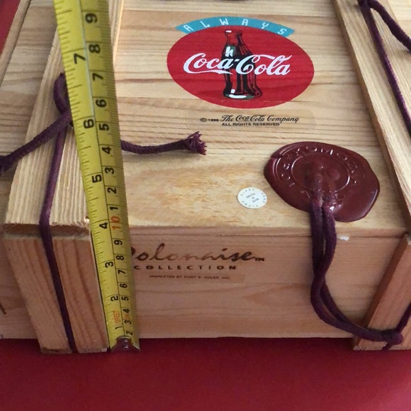 Coca-Cola Ornaments Holiday 🎁 vintage! like new! original box! 3 glass ornaments - Picture 12 of 17